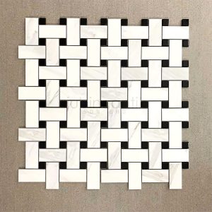 BASKETWEAVE XL CARRARA - MOSAIC