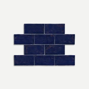 HANDMADE LOOK SMALL OXFORD BLUE - SUBWAY TILE