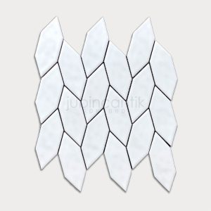 HEX LEAF XL WHITE - MOSAIC