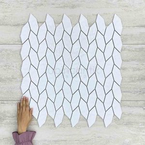 HEX LEAF XL WHITE - MOSAIC