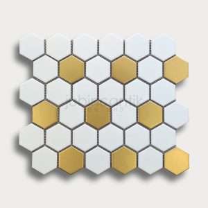 HEX MEDIUM WHITE GOLD - MOSAIC