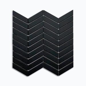 MINI CHEVRON BLACK - MOSAIC