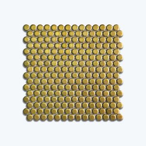 PENNY ROUND GOLD - MOSAIC