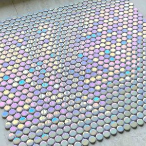 PENNY ROUND RAINBOW - MOSAIC