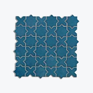 STAR CROSS STEEL BLUE - MOSAIC