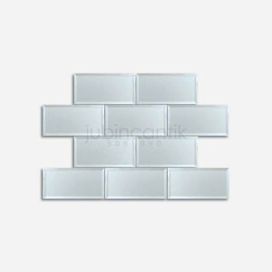 BEVEL MIRROR - SUBWAY TILE